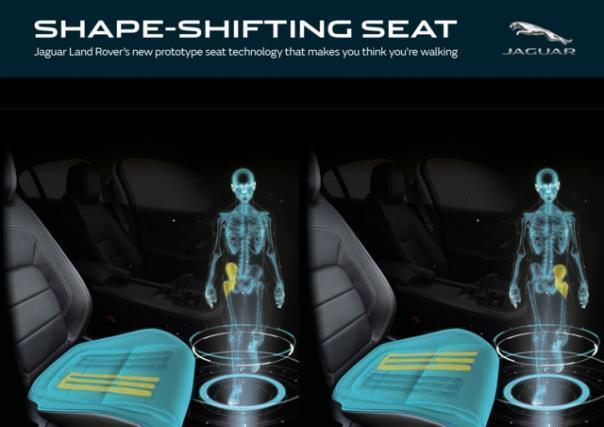 Shape Shifting Seat.  Foto: Auto-Medienportal.Net/Jaguar Land Rover